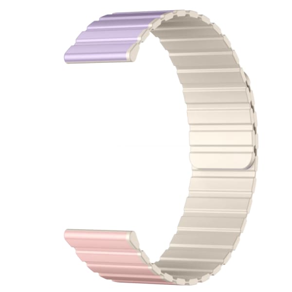 Ceinture Bracelet Connectée KIESLECT 22MM / Pink + Purple + Khaki Ceinture Bracelet Connectée KIESLECT 22MM / Pink + Purple + Khaki